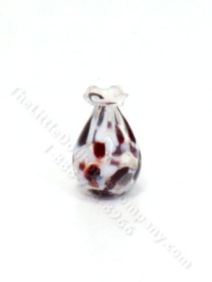 (image for) Miniature Mottled Glass Vase
