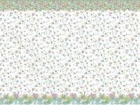 (image for) Spring Pallette Miniature Wallpaper for Dollhouses