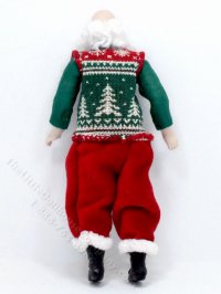 (image for) Casual Santa Claus Doll by Carie Lourenco