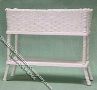 (image for) Miniature Wicker Plant Stand Kit for Dollhouses