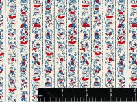 (image for) Doll Stripe Miniature Wallpaper for Dollhouses
