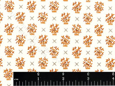 (image for) Essi Robin Pattern Miniature Wallpaper for Dollhouses