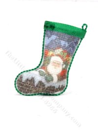 (image for) Miniature Christmas Stocking for Dollhouses