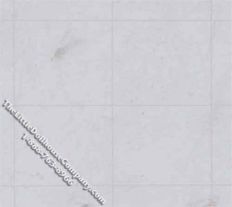 (image for) Dollhouse Scale Model Faux Marble Paper Tile for Floor or Wall