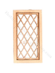 (image for) Half-Scale Miniature Diamond Pattern Window