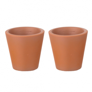 (image for) Small Tapered "Terra-Cotta" Planters