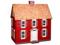 (image for) Greenleaf 8014, Jefferson Cottage Dollhouse Kit