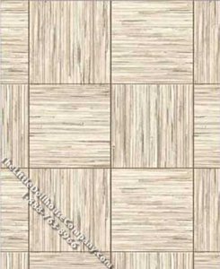 (image for) Faux Parquet Tile Pattern Miniature Wallpaper for Dollhouses
