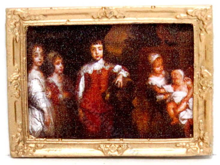 (image for) Miniature 17th Century Portrait Framed by Judith Blondell