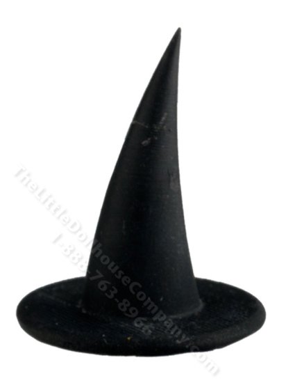 (image for) Miniature Pointy Witch Hat for Dollhouses