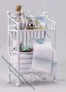 (image for) Powder Room Towel Storage Rack