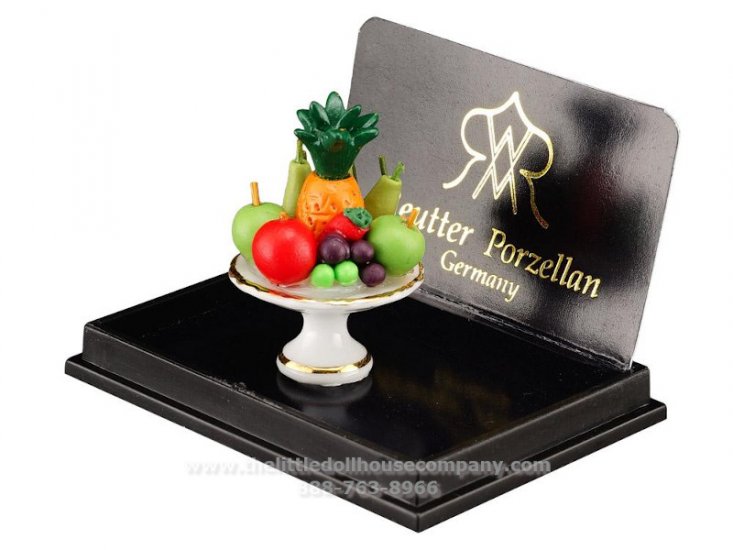 (image for) Miniature Fruit Plate for Your Dollhouse