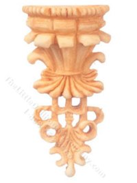 (image for) Miniature Tan Wall Platner for Dollhouses