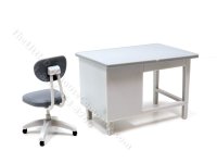 (image for) Miniature Office Desk and Chair for Dollhouses