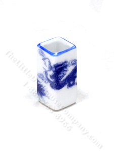 (image for) Miniature Square Dragon Vase for Dollhouses