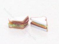 (image for) Miniature Diagonal Cut Sandwich for Dollhouses