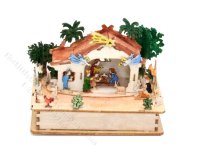 (image for) 1/144" Handmade Nativity Scene Light Box by Volker Arnold