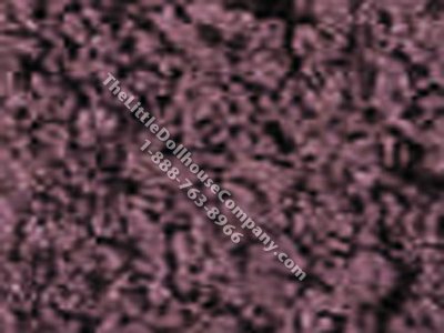(image for) Miniature Burgundy Loose Blossom Flocking for Dollhouses