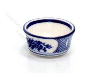 (image for) Vintage Handmade Miniature Clay Bowl by J Clark