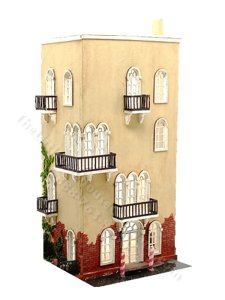 (image for) 1:144 Scale Miniature Venice Canal House Kit