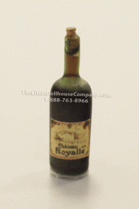 (image for) Dollhouse Scale Model Chateau Royalle Wine