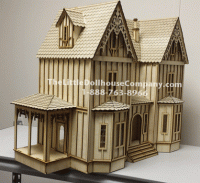 (image for) Half Scale Kristiana Tudor Laser Cut Dollhouse Kit
