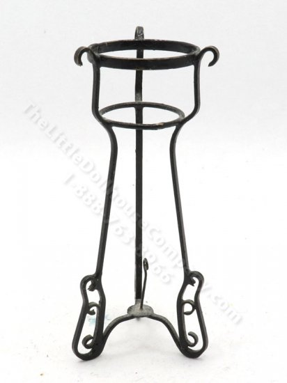 (image for) Miniature Wire Plant Stand for Dollhouses