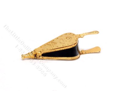(image for) Miniature Brass Bellows for Dollhouses