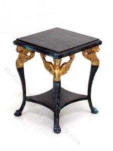 (image for) Miniature Empire Side Table for Dollhouses