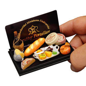 (image for) Miniature Petit Paris an Assortment of Cheese and Wine