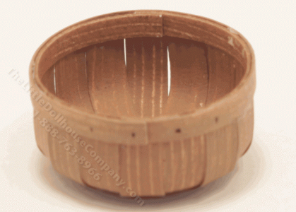 (image for) Miniature Short Round Basket without Handle
