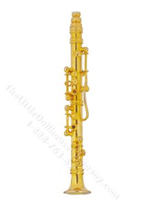 (image for) Miniature 2.4 Inch Soprano Saxophone for Dollhouses