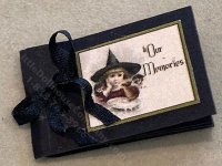 (image for) Miniature Halloween Photo Album Kit for Dollhouses