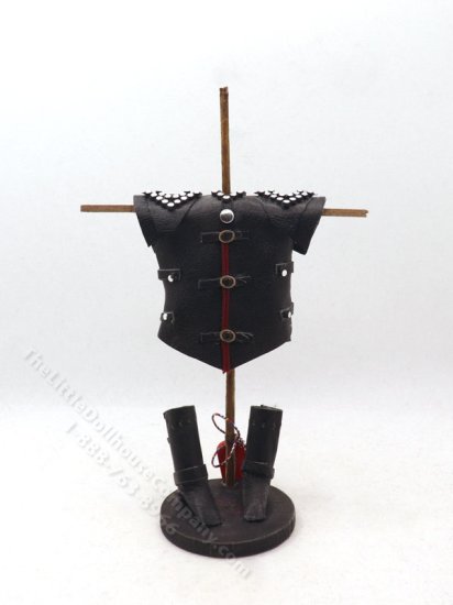 (image for) Miniature Armour on Stand by Marian Walsh 2016