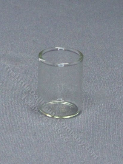 (image for) Miniature Glass Cylinder Vase for Dollhouses