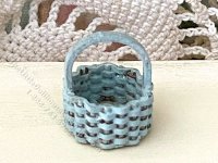(image for) Miniature Round Easter Basket Kit - Small