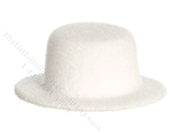 (image for) Miniature White Felt for Dollhouses