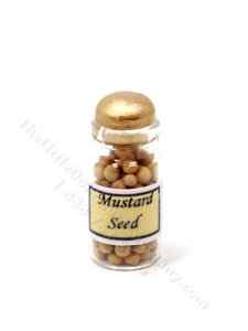 (image for) Miniature Mustard Seed Spice Jar