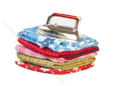 (image for) Miniature Ironing Set for Dollhouses