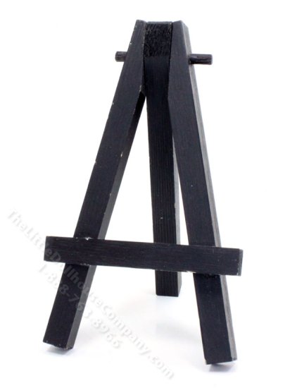 (image for) Miniature Black Easel for Dollhouses
