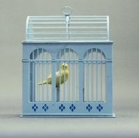 (image for) Dollhouse Scale Model Bird Cage