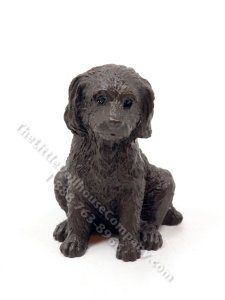 (image for) Miniature Chocolate Labradoodle for Dollhouses