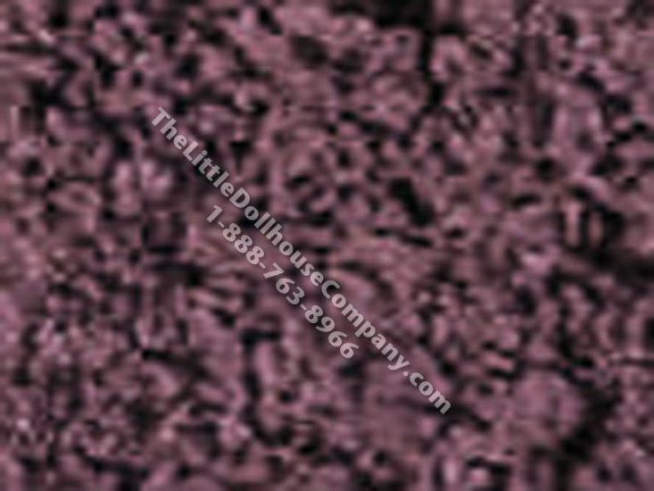 (image for) Miniature Burgundy Loose Blossom Flocking for Dollhouses