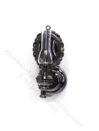 (image for) Miniature Battery Black Wall Sconce with Wand for Dollhouses