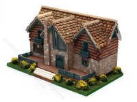 (image for) 1:144 Scale Eliana Vacation Home Assembled Dollhouse