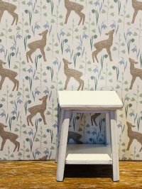 (image for) Dollhouse Scale Model Wallpaper - Fawn - 3pc Set