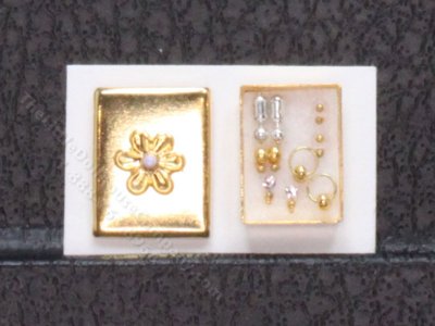(image for) Miniature Gold Earring Set by Cheryl Warder