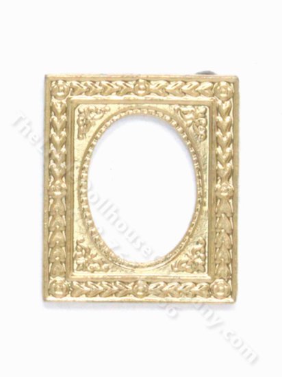 (image for) Miniature Ornate Gold Picture Frame