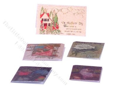 (image for) Miniature Mother's Day Cards for Dollhouses