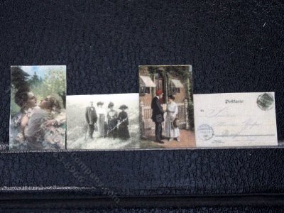 (image for) Miniature Post Cards for Dollhouses, 1/pkg.